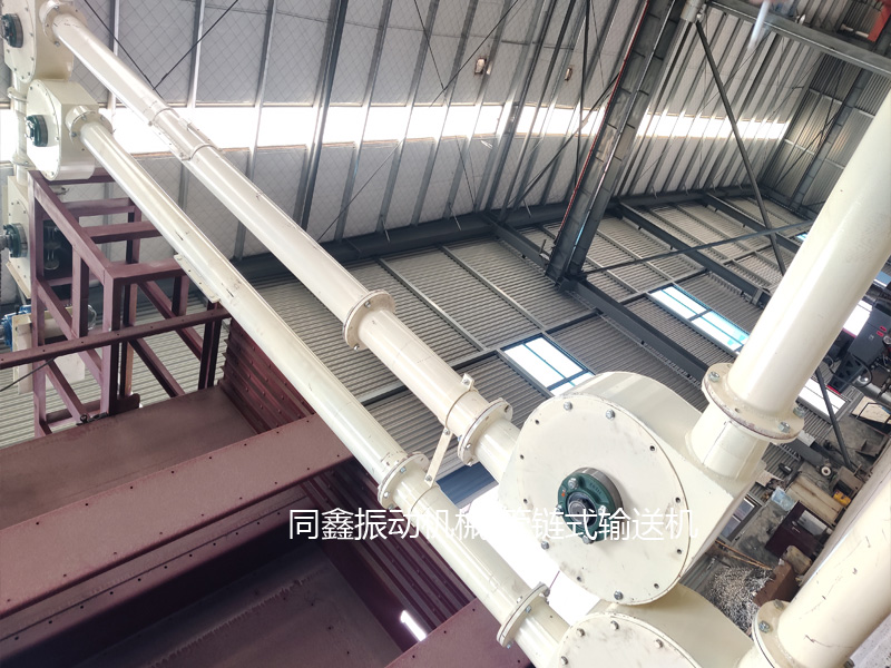 管鏈輸送機，管鏈式輸送機